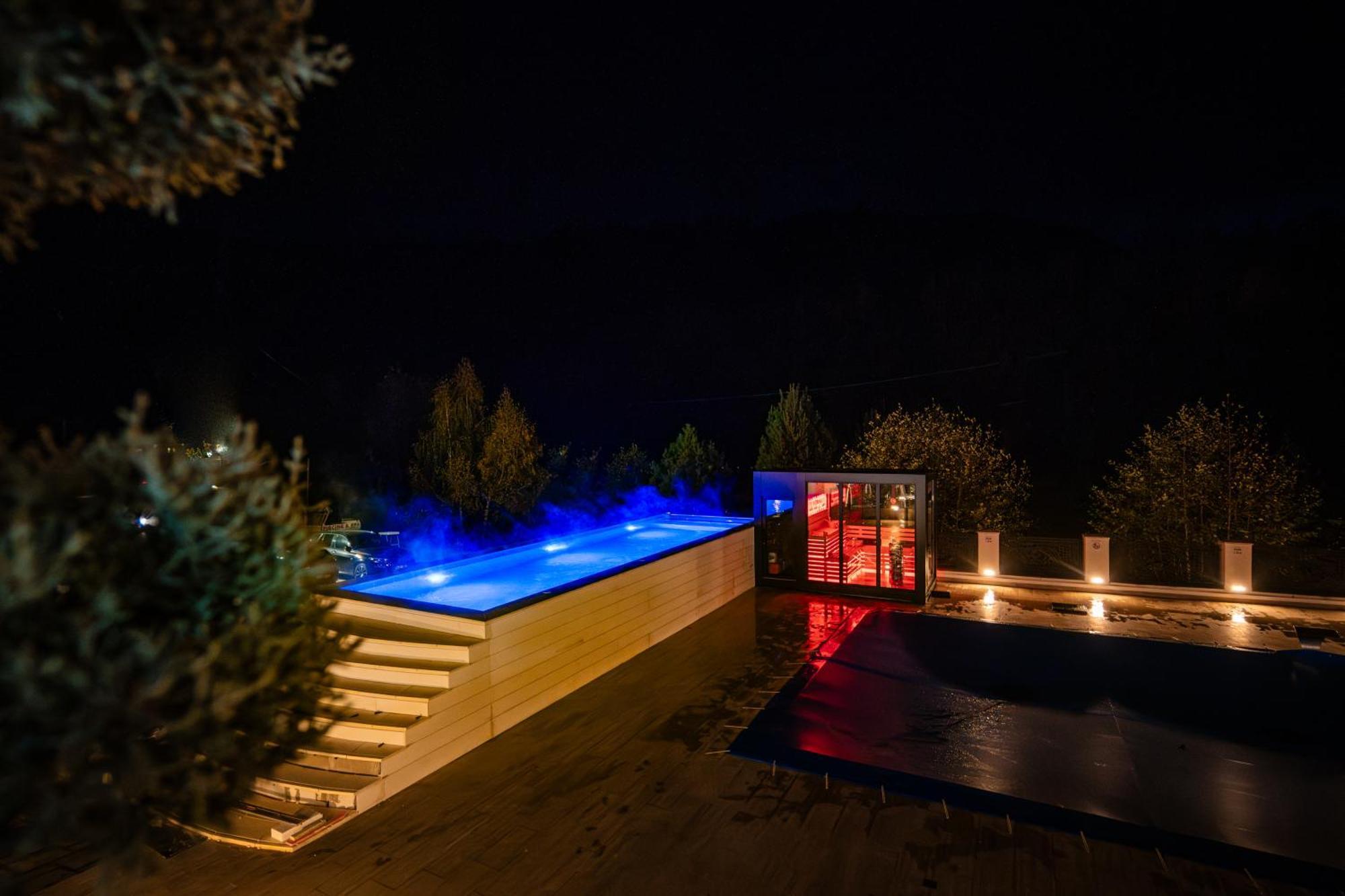 Carpentiere Arena 호텔 Răşinari 외부 사진